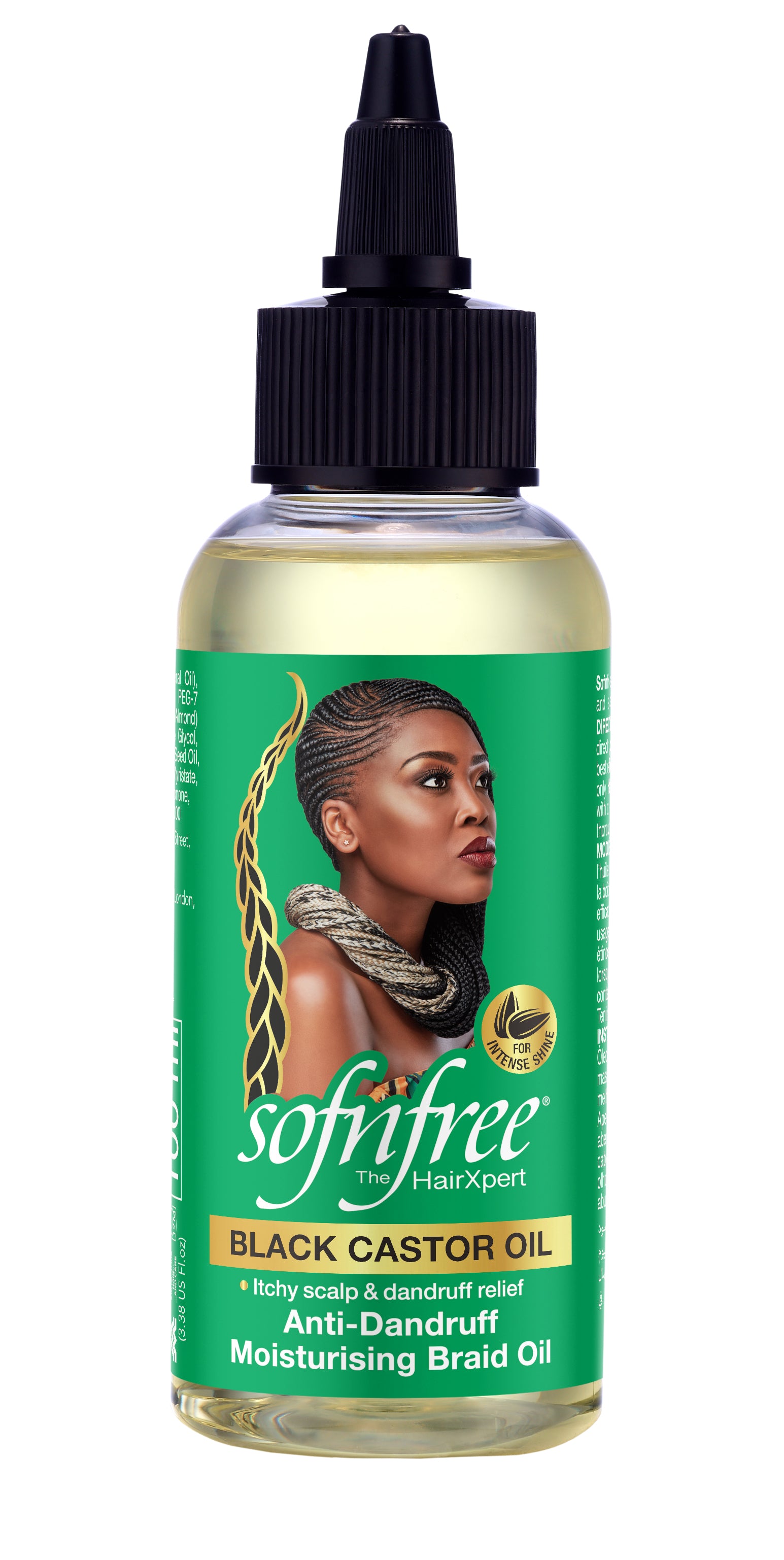 SNF Black Castor Oil Braid Oil