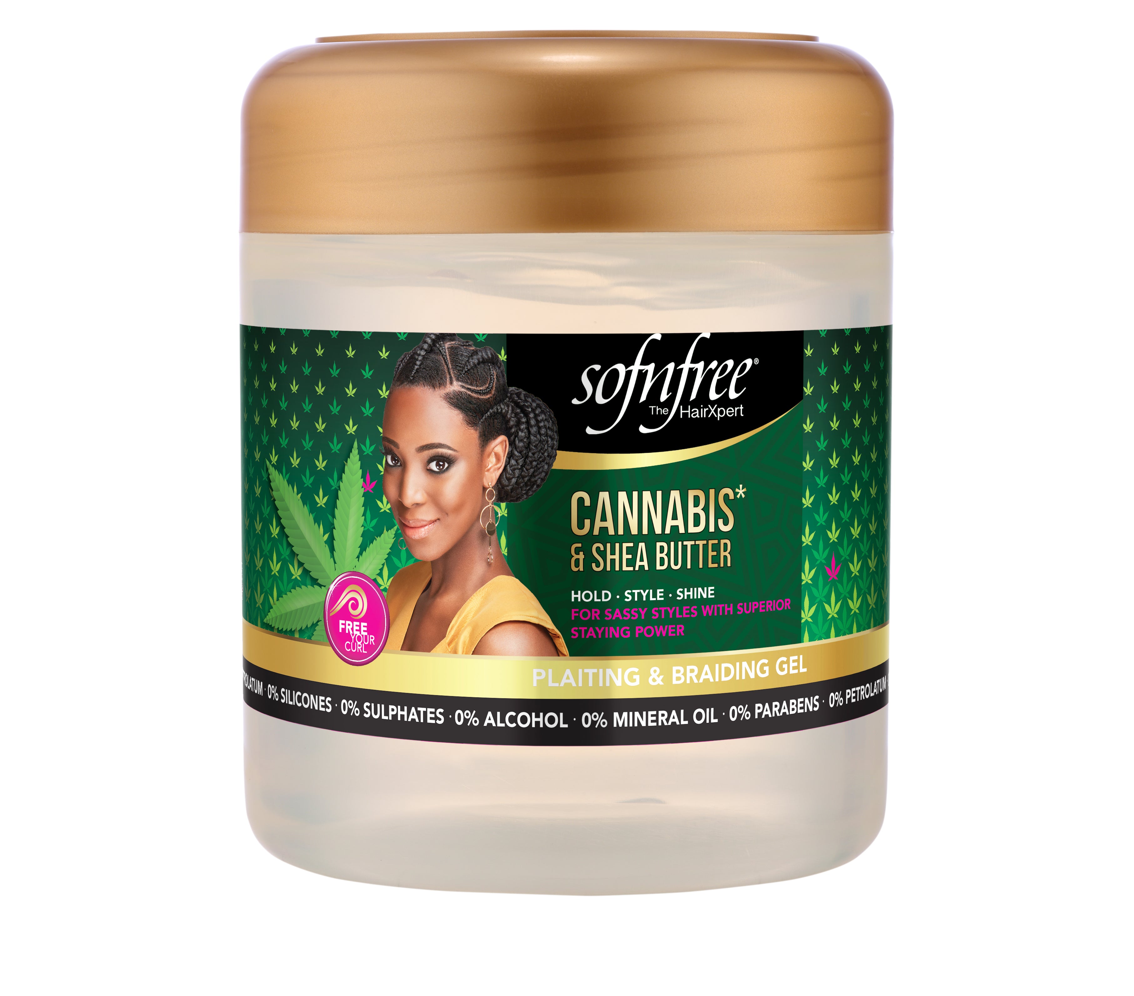 SNF Cannabis & SB Plaiting & Braid Gel